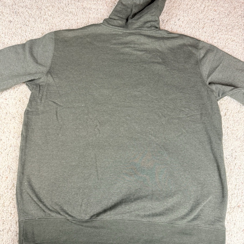 DISTRICT V.I.T.Fleece Graphic Hoodie Sweatshirt Green Yoda Starbuck Logo Mens XL - Picture 7 of 9